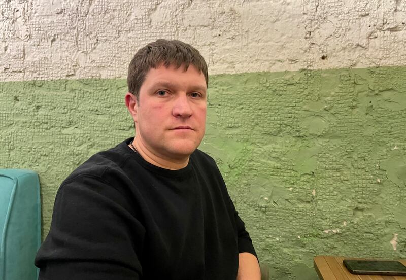 Ukrainian businessman Hryhorii Holovko was detained for seven months and tortured by Russian forces in an occupied part of Kherson region in southeastern Ukraine. Photograph: Daniel McLaughlin