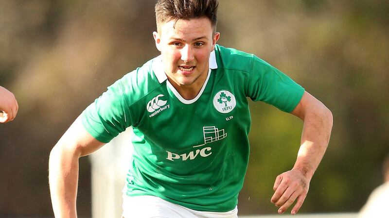 Niall Saunders, son of Rob Saunders. Photograph: Cathal Noonan/Inpho