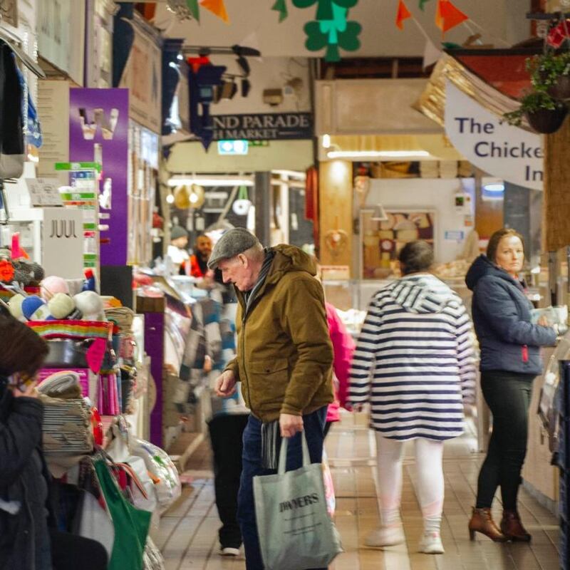 English Market in Cork city. Photograph: Daragh Mc Sweeney/Provision