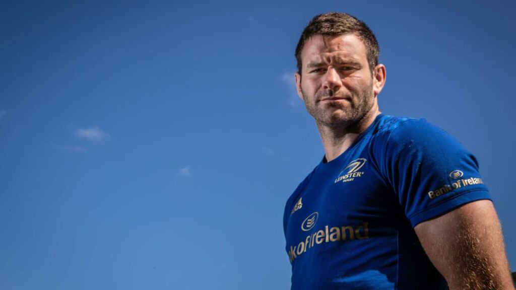 Fergus McFadden: “I’ve had lots of setbacks in lots of different ways. I’ve learned to deal with them and leave them at the door here or on the pitch when they happen.” Photograph: Morgan Treacy/Inpho
