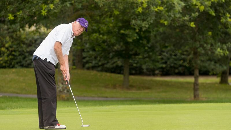 Norman Kilroy, president Mount Juliet Golf Club  at the Allianz Irish Times Golf at Mount Juliet in Thomastown Co. Kilkenny. Photograph: Dylan Vaughan.