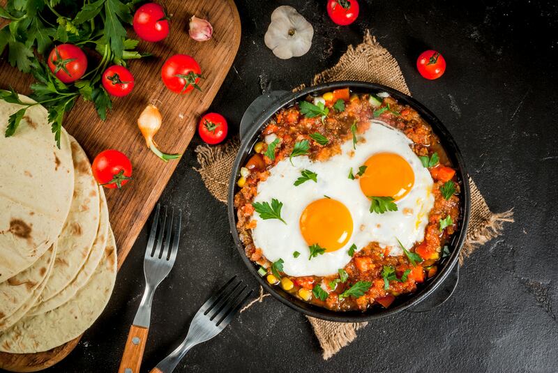 Traditional Mexican dish Huevos rancheros. Photograph: iStock/Getty
