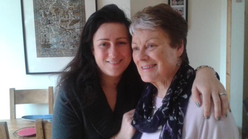 Kitchen companions: Ciara Woods and her mother, Maura
