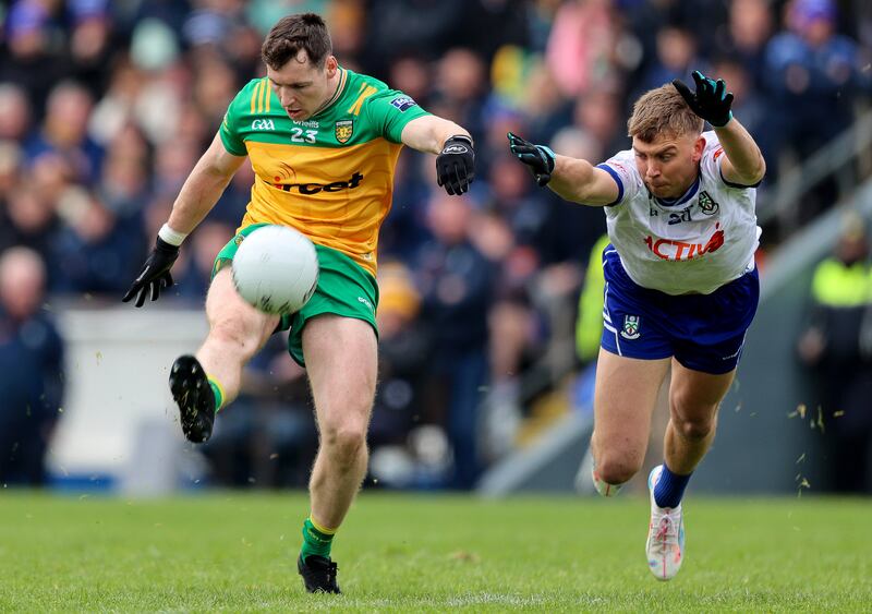 Donegal are favourites for the 2025 All-Ireland. Monaghan don’t beat the favourites for the All-Ireland. Photograph: Leah Scholes/Inpho