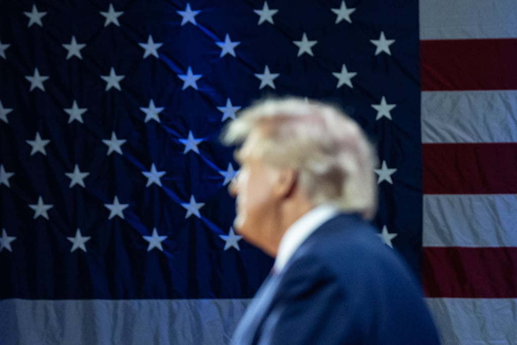 Former US president Donald Trump: He views the US civil service as a den of 'deep staters' trying to thwart him at every turn. Photograph: Haiyun Jiang/New York Time