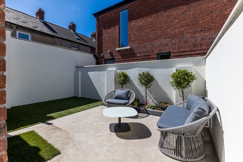 Courtyard of the detached house