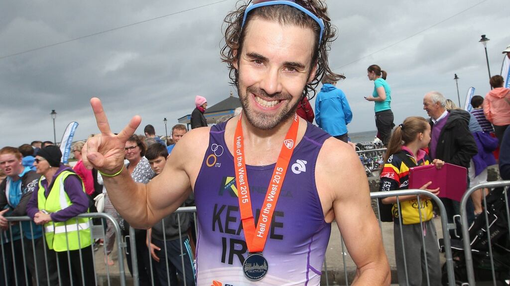 Irish triathlete Bryan Keane: “For me it was about how I could achieve it, because it has been something I’ve dreamed of my whole life.” Photograph: James Crombie/Inpho