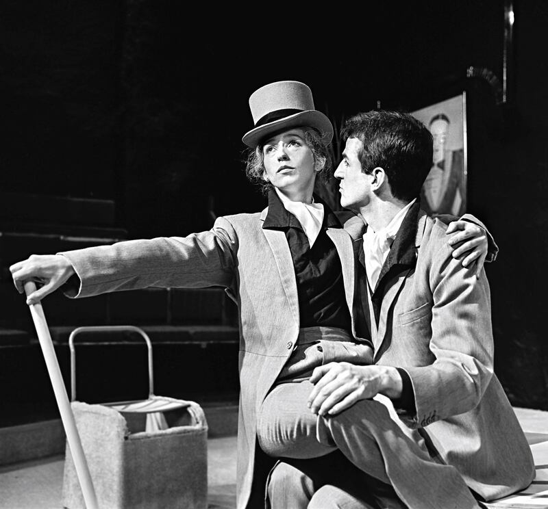 Marie Mullen and Seán McGinley in The Importance of Being Earnest