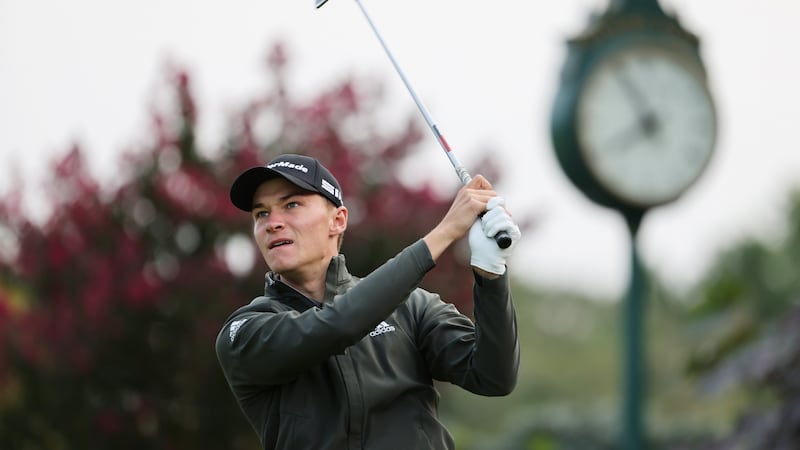 Danis teenager Rasmus Hojgaard will be competing in his first Major. Photograph: Jamie Squire/Getty Images