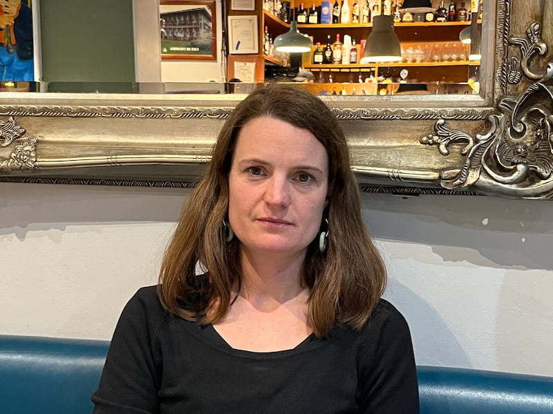 Climate activist Holly Cullen-Davies: 'I spent hours in a police cell and many more hours in court, but it got no attention. That’s the only hope really – that what we do gets in the media.' Photograph: Mark Paul