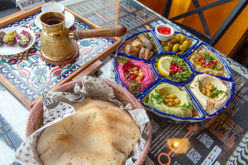 Izz Cafe, George's Quay, Cork. Photograph: Michael Mac Sweeney/Provision