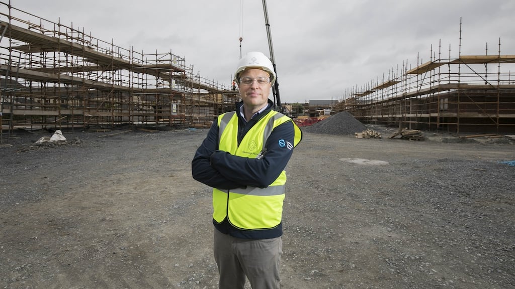 Stephen Garvey, chief executive of  Glenveagh Properties. Photograph:  Fennell Photography