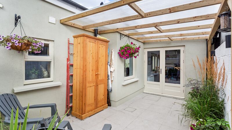 43 St Alban’s Road: rear patio