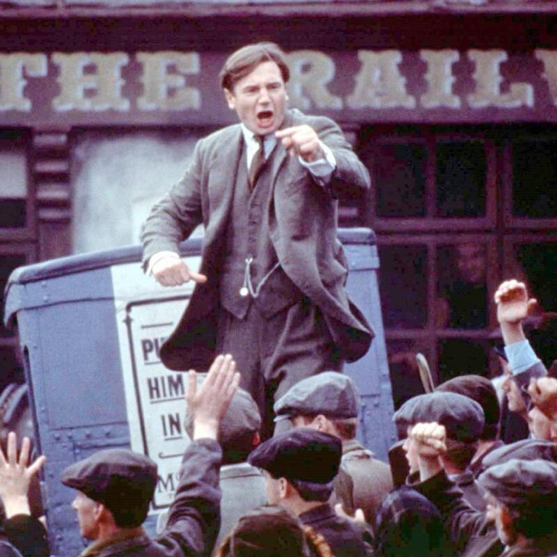 Liam Neeson as Michael Collins in Neil Jordan’s film