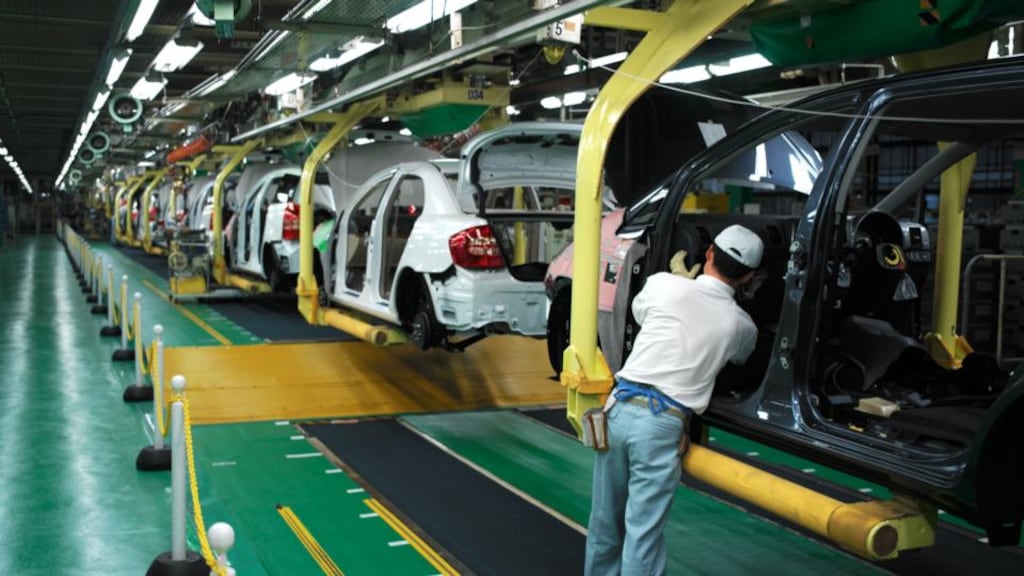 Toyota production line – where the concept of Lean was first applied