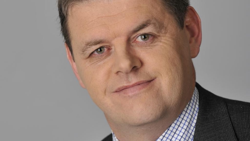 Independent News & Media chief executive Robert Pitt. Business plans are ‘eagerly anticipated’, says Davy Research.