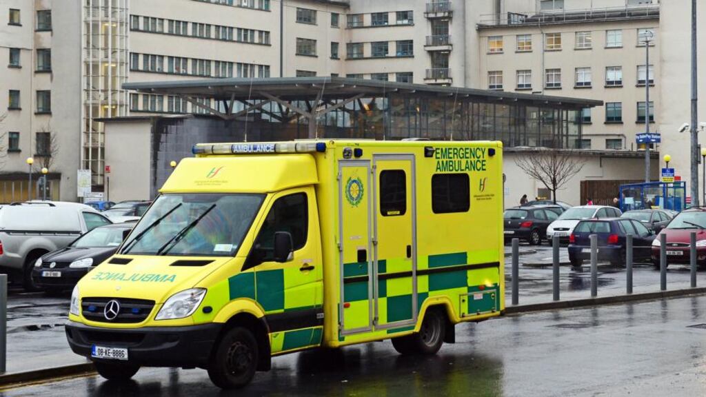A man is in a critical condition in University Hospital Galway following an assault in Athenry last night. Photograph: Eric Luke.