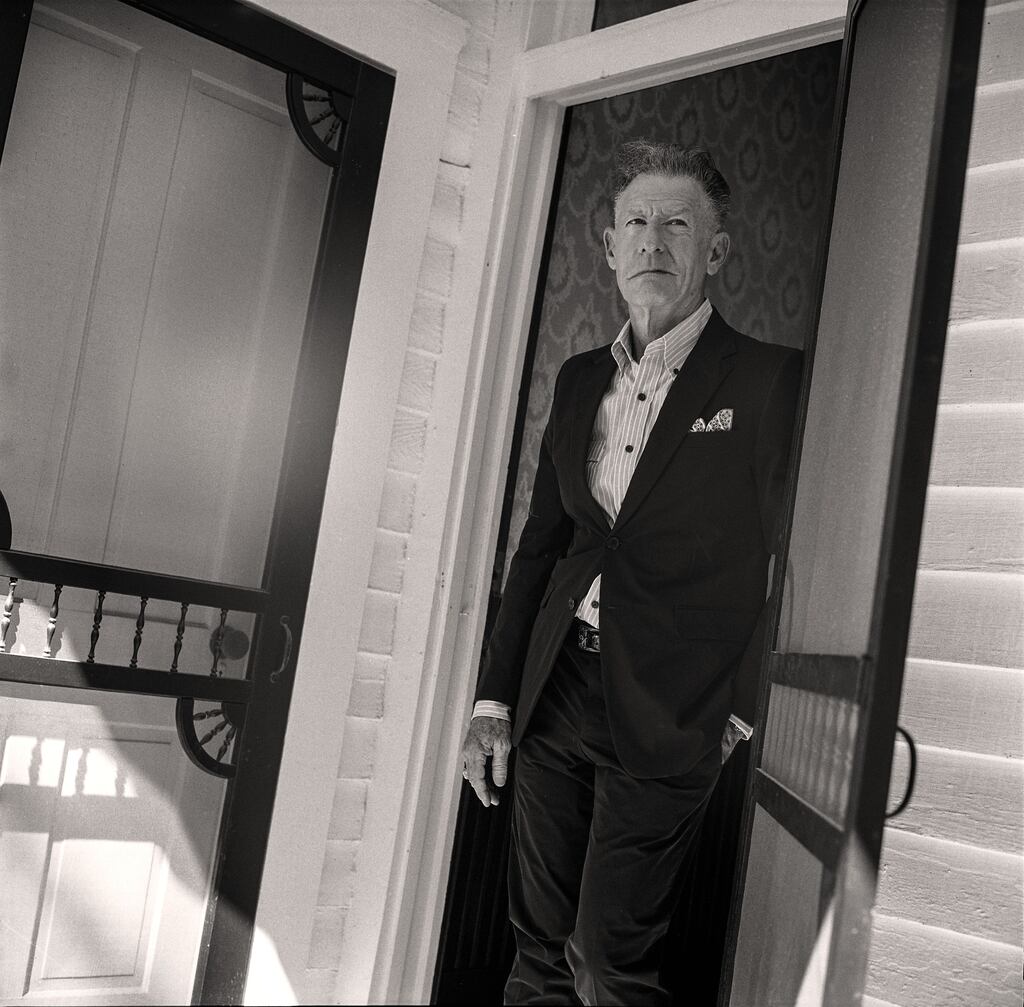 Lyle Lovett at home in Klein, in east Texas, a homestead built by his great-great-grandfather in the 1850s