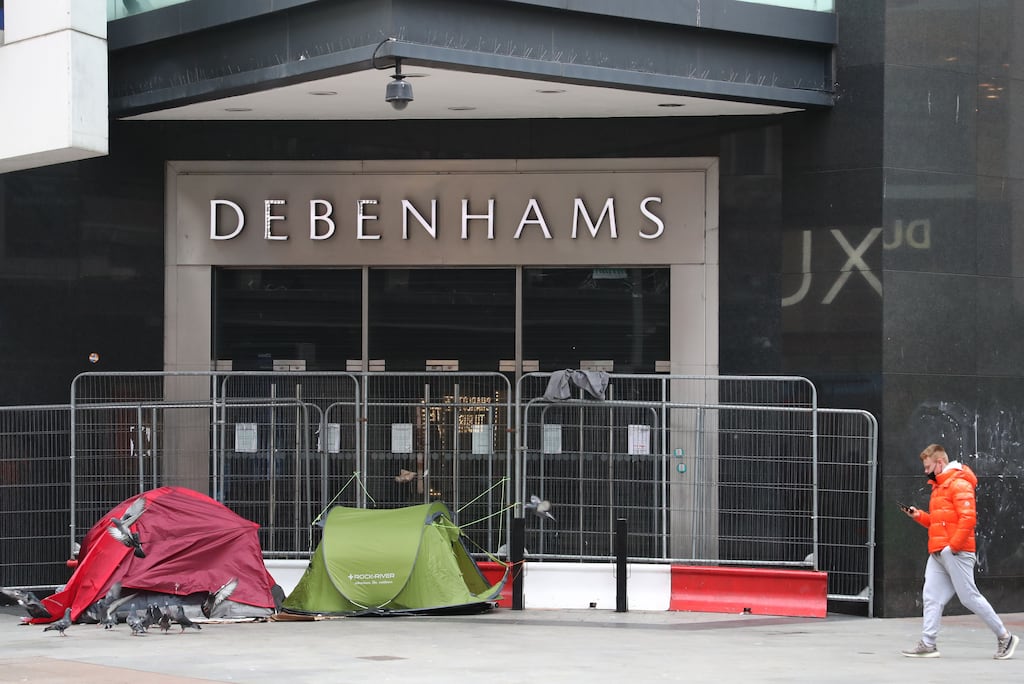 The liquidators of Debenhams have lost a second test over the mass compulsory redundancy of nearly 1,000 staff there 3½ years ago. Photograph: Nick Bradshaw