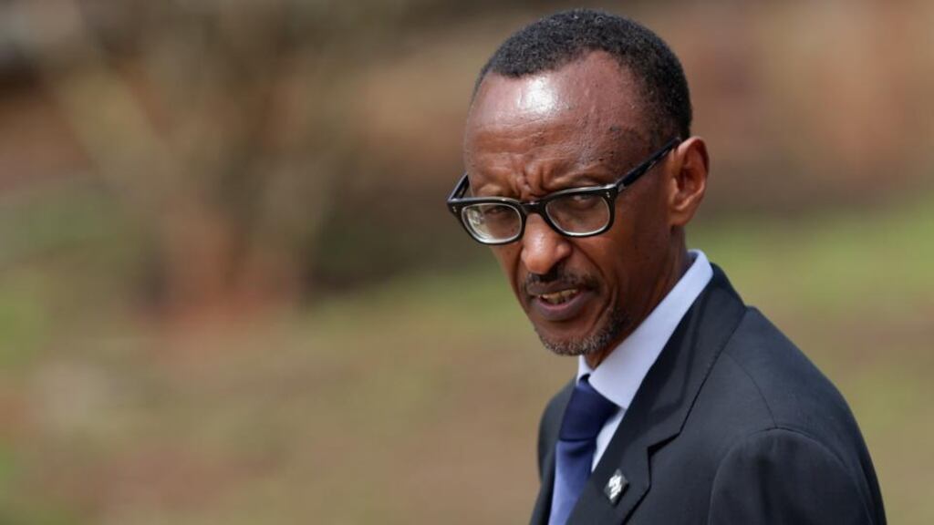 Rwanda president Paul Kagame: Bóthar hopes he will officially open creamery. Photograph: Chip Somodevilla/Getty Images