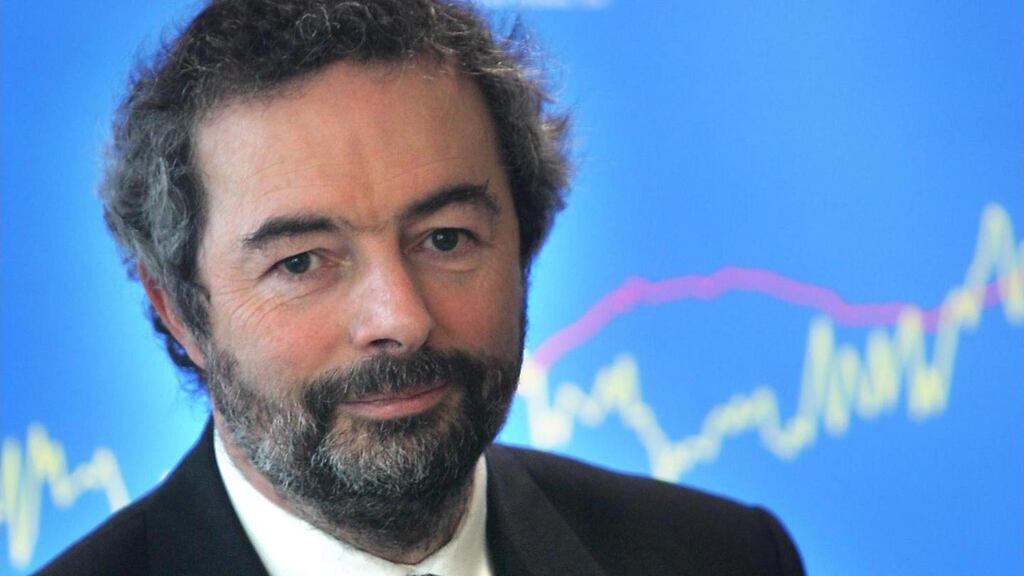 Austin Hughes, chief economist at KBC: ‘The most notable area of weakness in the May survey was in relation to the outlook for jobs.’ Photograph: Brenda Fitzsimons