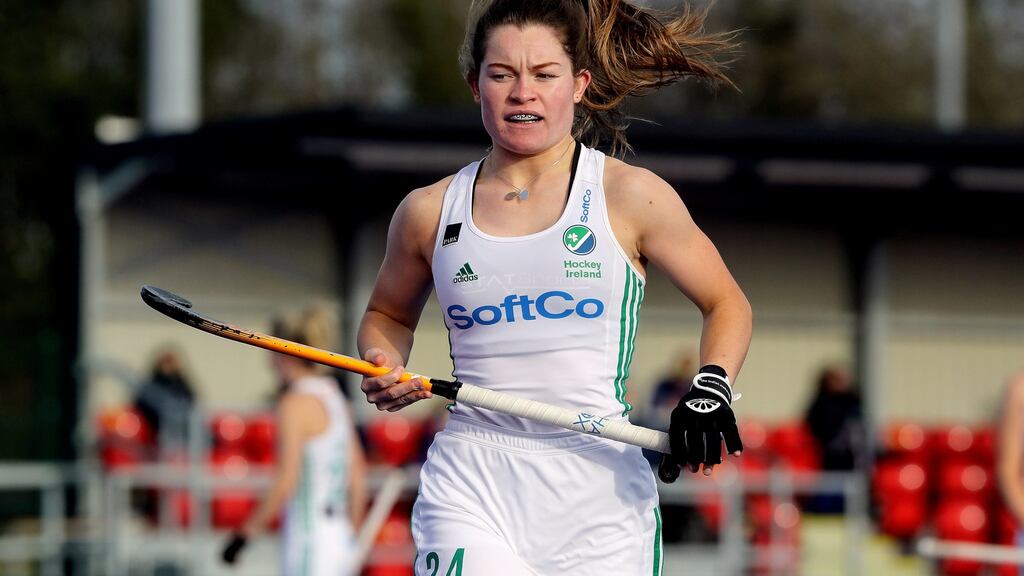 Ireland international Sarah Torrans was on target for Loreto in their 4-1 win over Railway Union. Photograph: Bryan Keane/Inpho