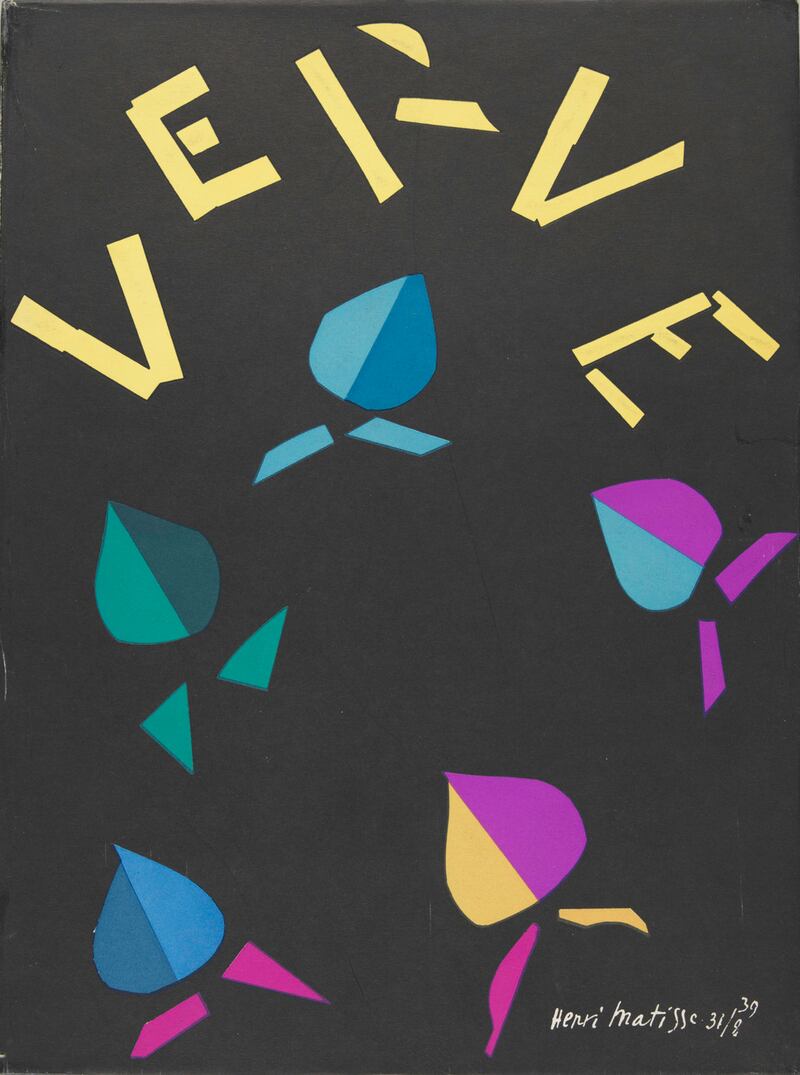 Verve N8 (1940) by Henri Matisse
