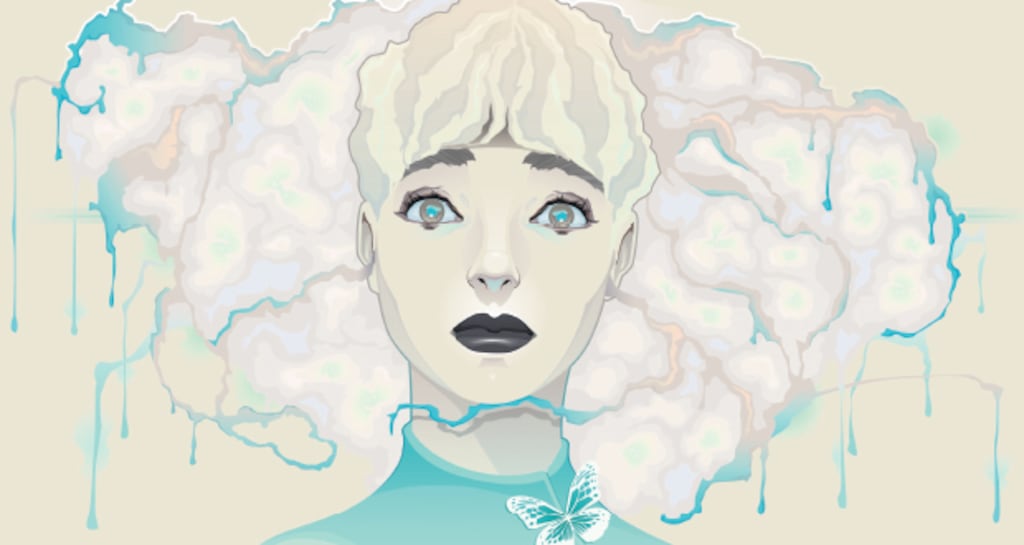 “A real butterfly comes into the room eventually. A beautiful colour, deep brown, like the eyes of someone I knew once.” Photograph: iStock