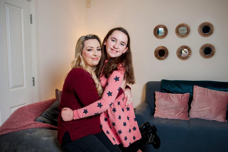 Fiona and her daughter Katelynn. Photograph: Daragh McSweeney/Provision