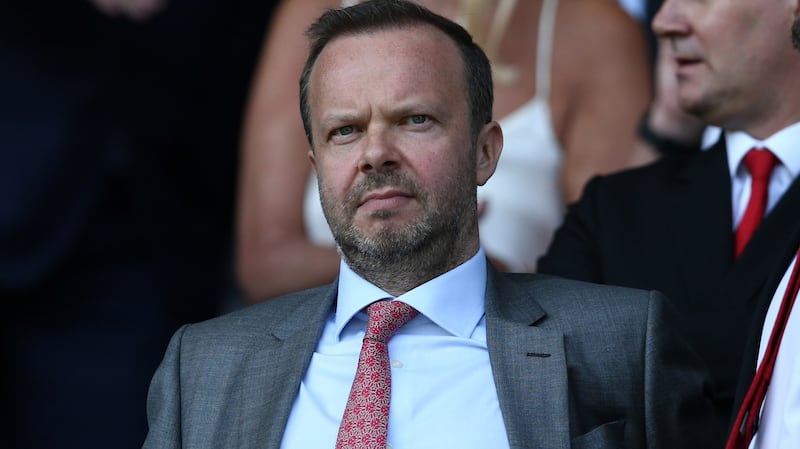 Manchester United’s executive vice-chairman Ed Woodward. Photograph: Jan Kruger/Getty