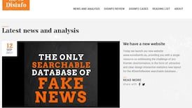 EU website takes on Russia’s fake news industry