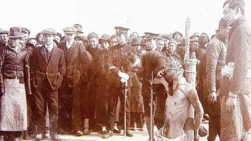 Pictures from a collection up for auction this Sunday show Shanghai in the early years of the last century. Some show details of street life, others historical events such as the execution of those involved in the Boxer Uprising