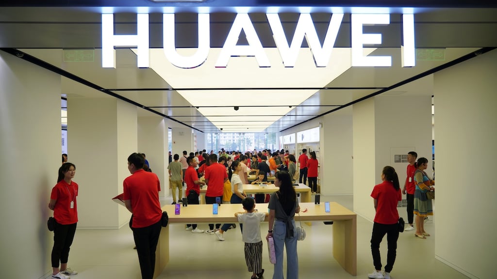 Huawei now employs 115 people in its Ireland-based company. File photograph: Reuters