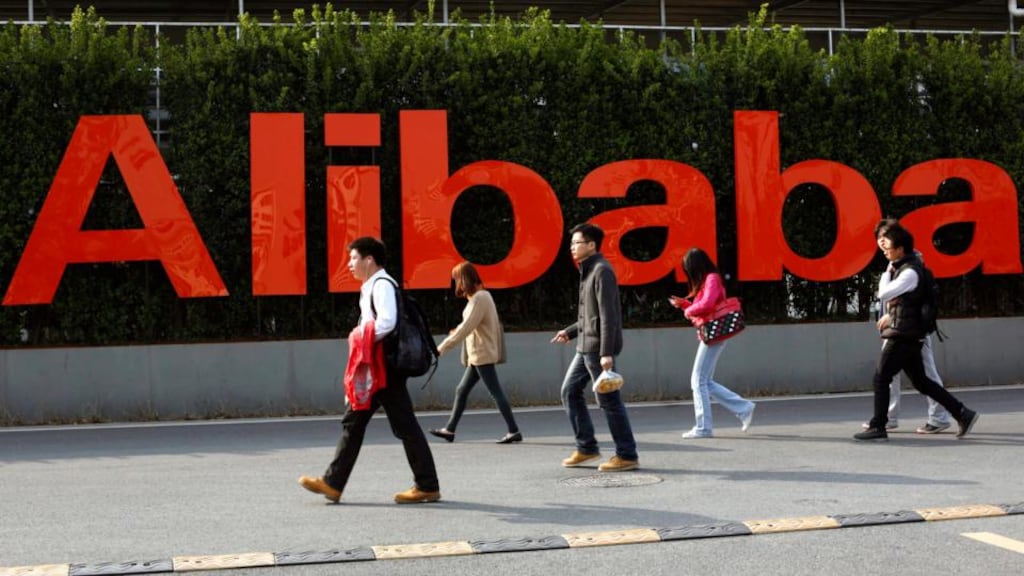 Alibaba could seek as much as $25 billion from its IPO. Photograph: EPA