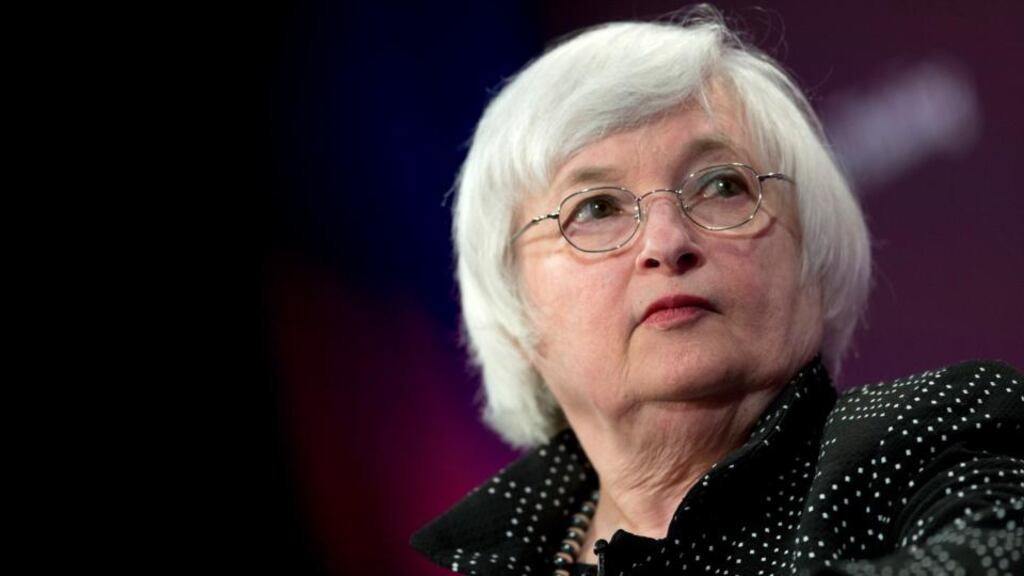 Janet Yellen, Federal Reserve chair: she is not travelling to Jackson Hole this year but markets will be following closely what vice-chairman Stanley Fischer has to say. Photographer: Andrew Harrer/Bloomberg