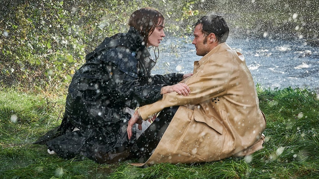 So close to parody... Emily Blunt and Jamie Dornan in Wild Mountain Thyme