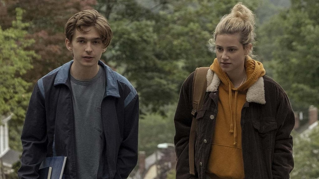 Austin Abrams and Lili Reinhart in Chemical Hearts