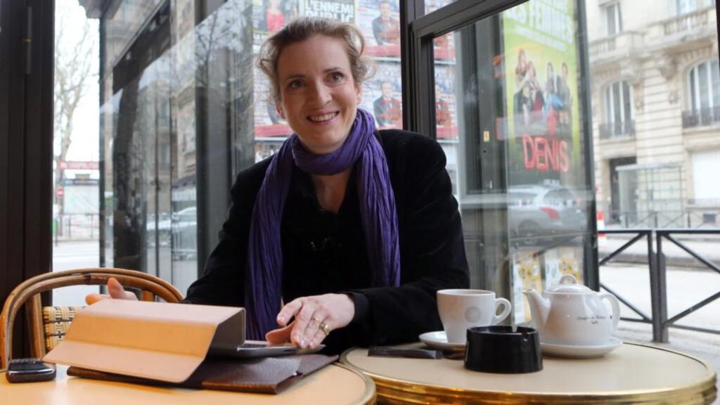 Nathalie Kosciusko-Morizet, the conservative UMP party’s candidate for mayor of Paris. Her opponent is the socialist Anne Hidalgo, making it certain that in 2014 a woman will be mayor for the first time in the city’s history. Photograph: Michel Euler/AP