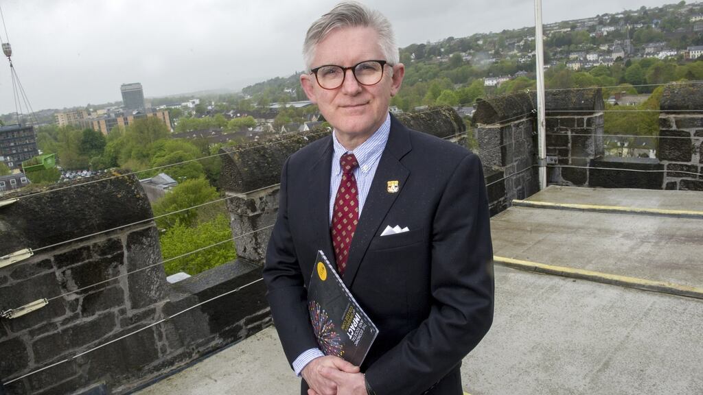 Prof Patrick O’Shea, UCC president and president of the Irish Universities Association. Photograph: Daragh Mc Sweeney/Provision