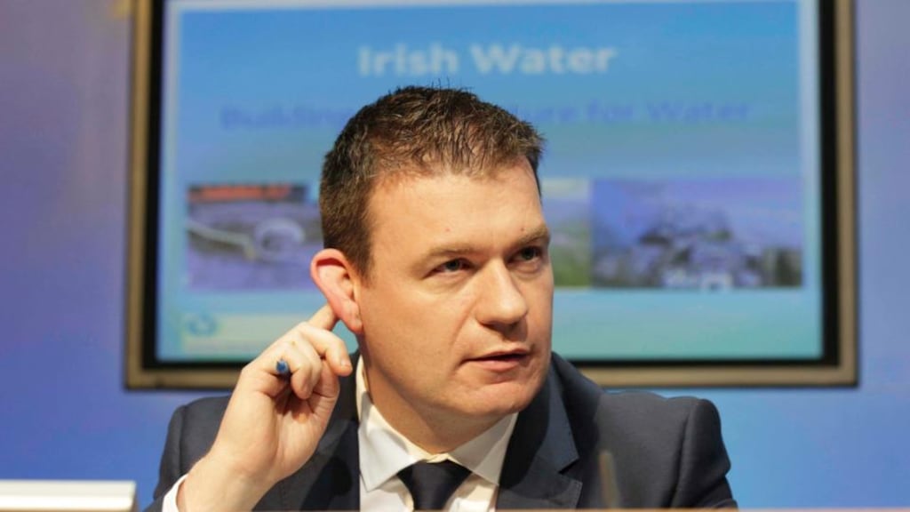 Minister for the Environment Alan Kelly at Government Buildings Dublin, earlier this week. Photograph: Stephen Collins/Collins Photos