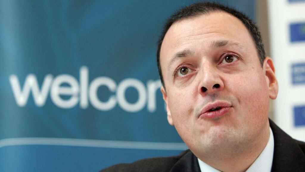 Cricket Ireland chief executive Warren Deutrom: welcomes the news on Tuesday. Photograph: Inpho