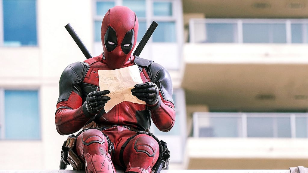 Note to self - must do better: Ryan Reynolds in Deadpool