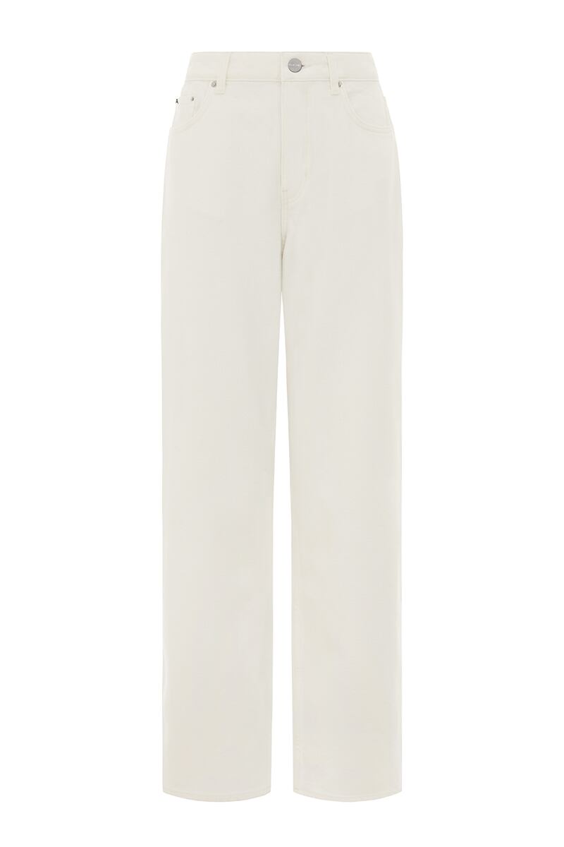 Ecru straight leg, €115, Aligne