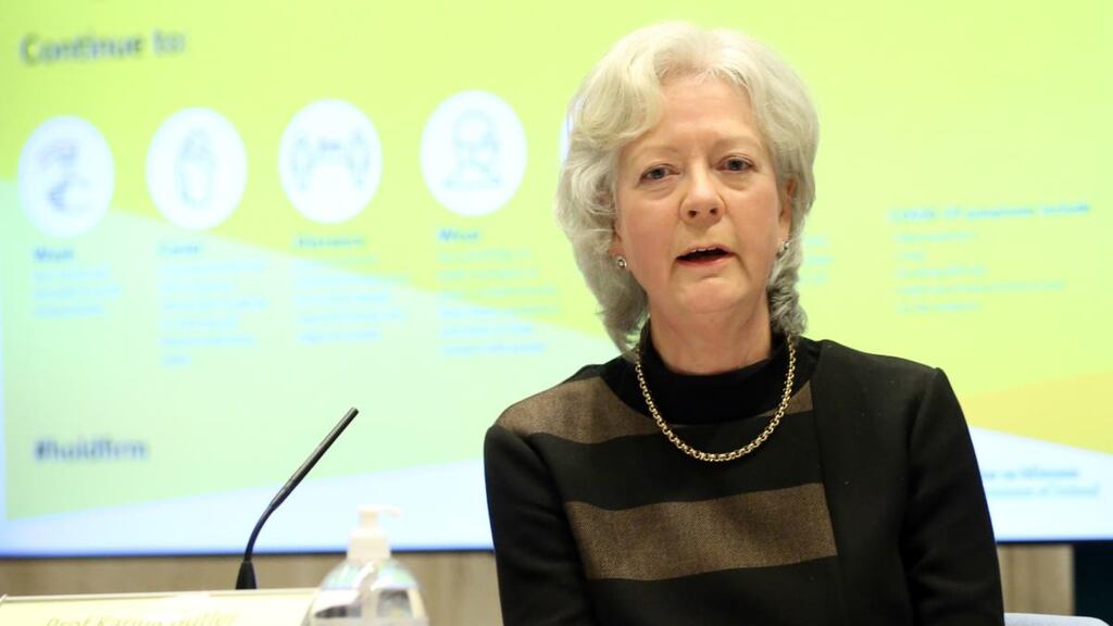 Prof Karina Butler, chair of the National Immunisation Advisory Committee, has advised that AstraZeneca vaccines should not be given to under-60s. Photograph: Sasko Lazarov/ RollingNews.ie