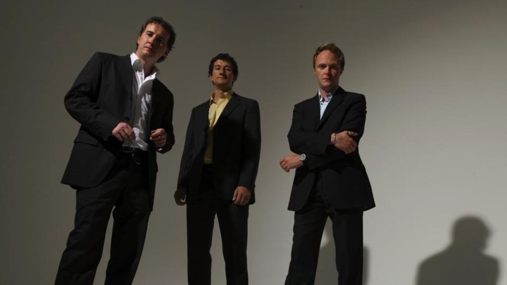 The Phil Ware Trio with (l-r) Kevin Brady (drums), Dave Redmond (bass) and Ware (piano) make a rare appearance together this Sunday in the musician-curated Dublin Jazz Co-Op at the Workman’s Club