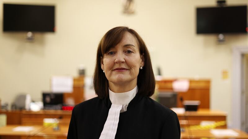 Justice Catherine Staines in Portlaoise Courthouse: “You have this constant pressure that if you don’t hurry up through the cases, somebody else’s case would not be heard.” Photograph: Laura Hutton