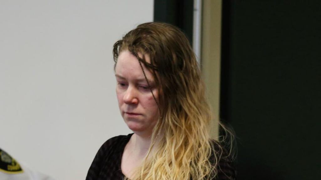Aisling Brady McCarthy at a hearing in Middlesex Superior Court in Woburn, Massachusetts last year. Photograph: Elise Amendola/AP Photo