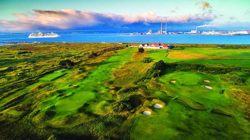 Royal Dublin is always pristine and provides a stern test of golfing skills.