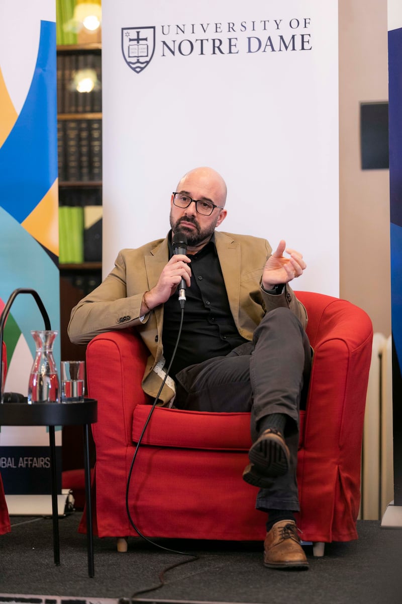 James Carr studies Islamophobia at the University of Limerick and is a convert himself. “There’s no contradiction with being Irish and being Muslim at all,” he says. Photograph: Johnny Bambury