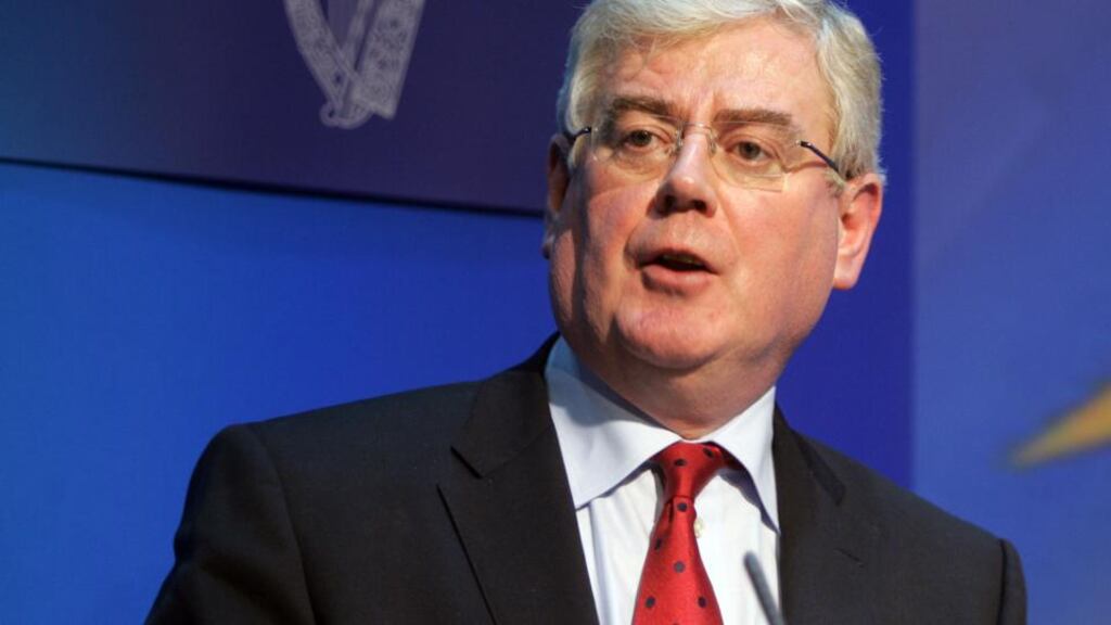 Tánaiste Eamon Gilmore: the earlier application date for special needs assistants and resource teachers was to allow for the difference in the general allocation of resources and “what is happening on the ground in individual schools”. Photograph: Alan Betson